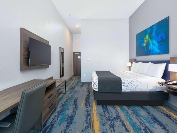 La Quinta Inn & Suites by Wyndham Dallas/Fairpark : photo 1 de la chambre chambre lit king-size avec baignoire - accessible aux personnes à mobilité réduite/malentendantes - non-fumeurs