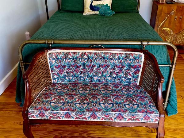 Tampa Heights Bungalow : photo 2 de la chambre chambre double avec salle de bains commune