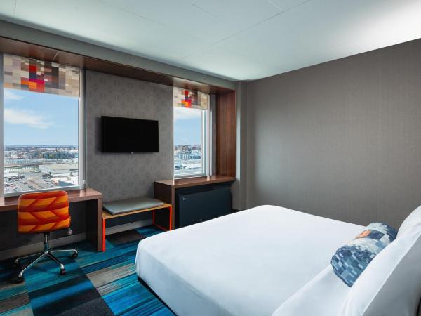 Aloft Boston Seaport District : photo 1 de la chambre grande chambre breezy lit king-size