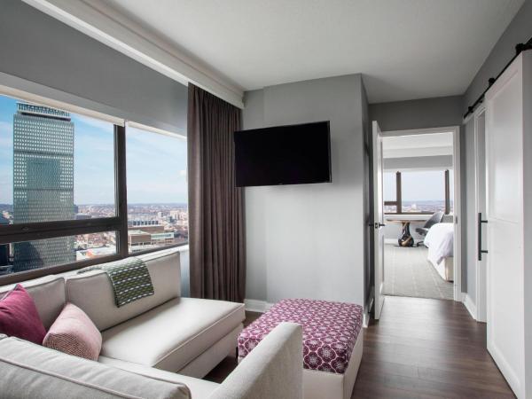 The Westin Copley Place, Boston : photo 2 de la chambre suite exécutive 1 chambre lit king-size d’angle - vue sur ville