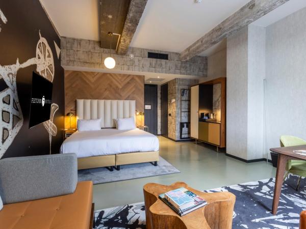 Fletcher Boutique Hotel Slaak-Rotterdam : photo 2 de la chambre chambre double deluxe