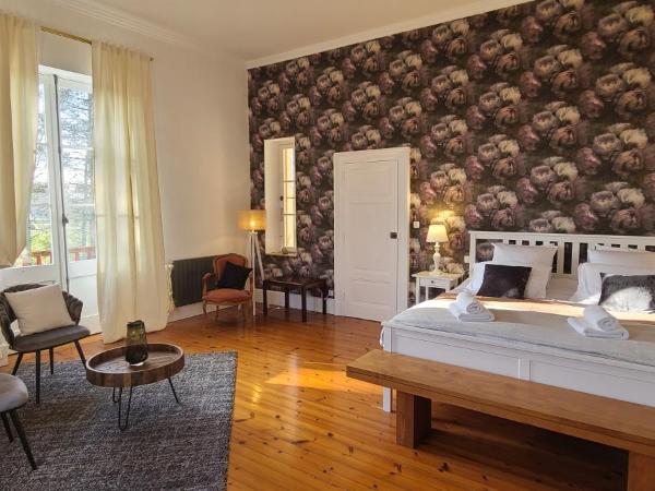 Le Manoir du Moulin de Madame : photo 1 de la chambre suite deluxe avec baignoire spa