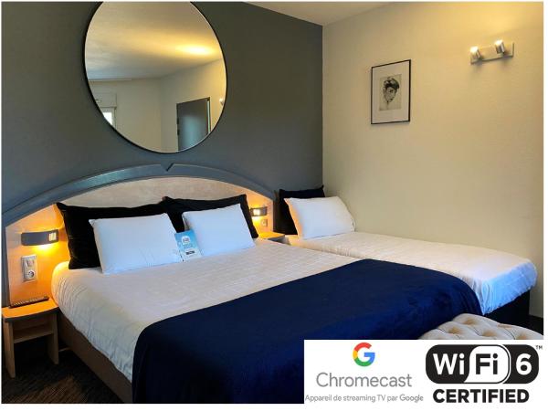 Hôtel Kyriad Brive Ouest : photo 3 de la chambre chambre familiale