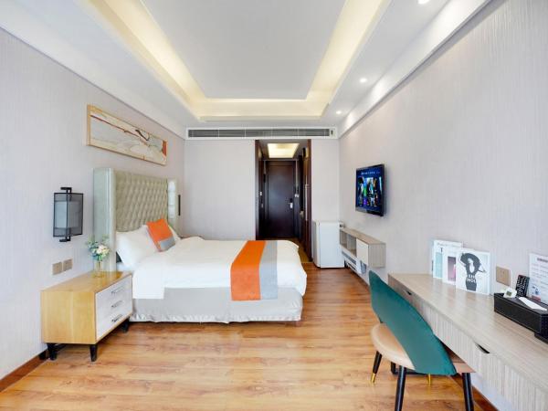 HT Legend Hotel Changgang Metro Station Exit F - Free Shuttle Bus to Canton Fair Complex During Canton Fair Period : photo 6 de la chambre chambre double deluxe