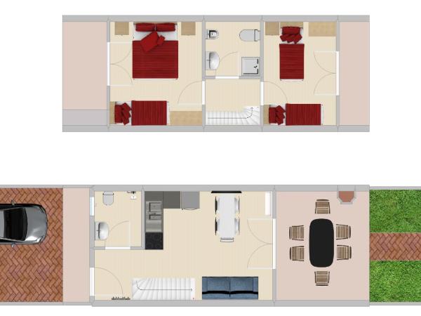 Villaggio Mare Blu : photo 1 de la chambre villa 2 chambres (5 adultes)