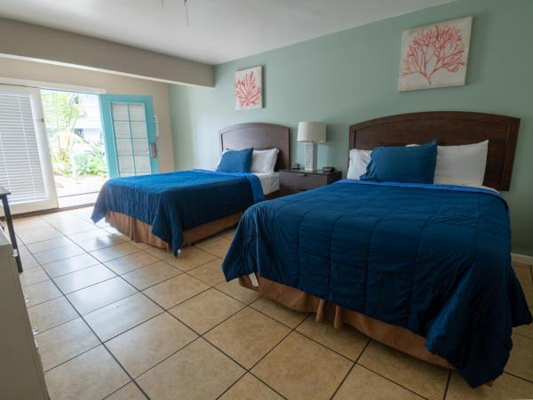 Ocean Villa Inn : photo 4 de la chambre studio 2 lits queen-size - animaux domestiques acceptés