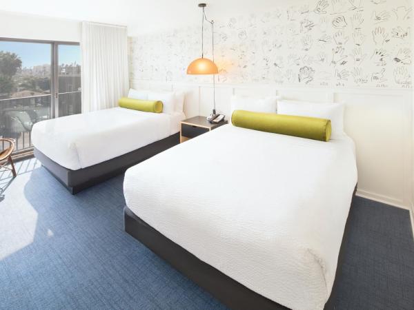 Hotel Erwin Venice Beach : photo 4 de la chambre chambre avec 2 lits queen-size - vue sur la ville