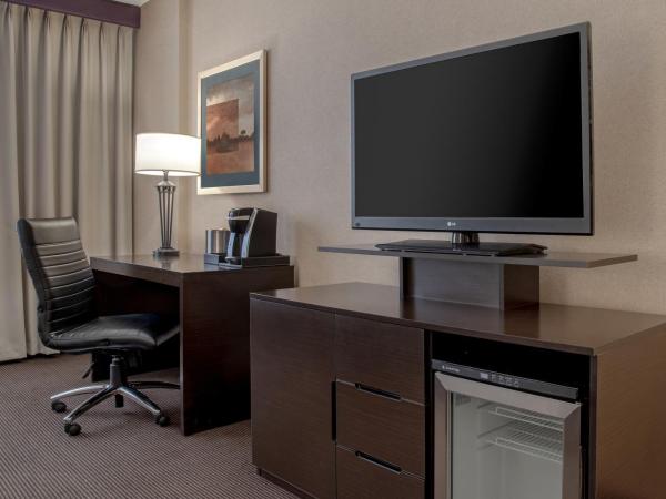 Ramada Plaza by Wyndham Calgary Downtown : photo 5 de la chambre chambre lit king-size avec balcon - non-fumeurs