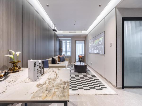 岗厦雅乐行政公寓- Shenzhen Convention and Exhibition Center : photo 5 de la chambre studio supérieur