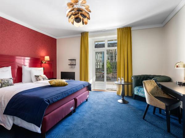 ProfilHotels Copenhagen Plaza : photo 1 de la chambre chambre supérieure lit queen-size