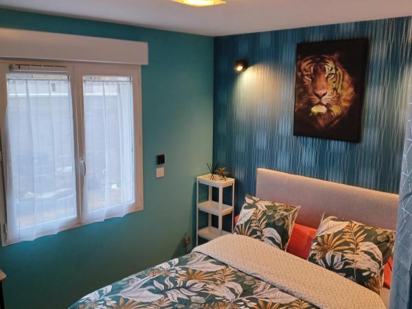 Maison calme/Chambre privée/Clim+TV/Pétit dejeuner inclu/tout confort : photo 2 de la chambre chambre double