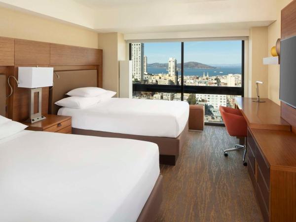 Grand Hyatt San Francisco Union Square : photo 4 de la chambre chambre double avec 2 lits doubles et vue sur la baie