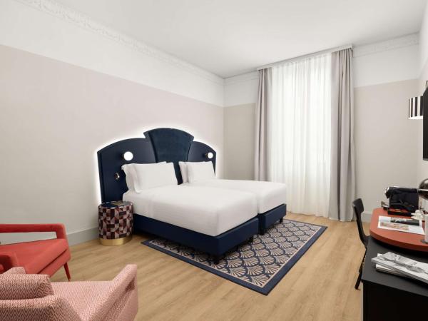 Anglo American Hotel Florence, Curio Collection By Hilton : photo 2 de la chambre chambre lits jumeaux deluxe