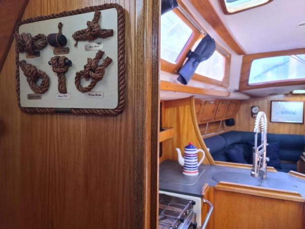 Super Castor - Dormir sur un grand voilier 6 personnes By Nuits au Port : photo 9 de la chambre appartement