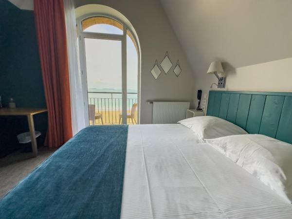 Logis Hôtel Ker Mor : photo 5 de la chambre chambre double - vue sur mer