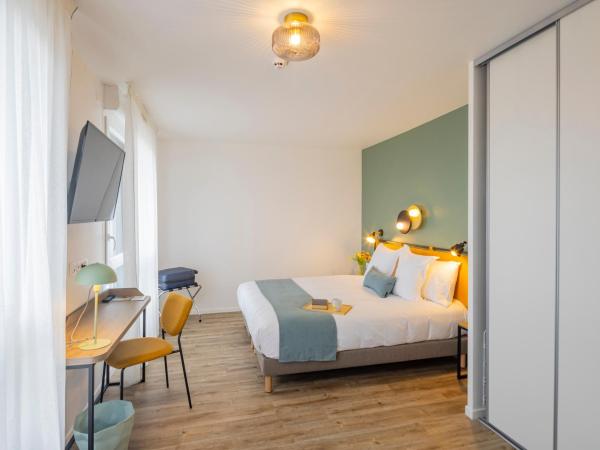 All Suites Appart Hotel Le Havre : photo 3 de la chambre studio supérieur avec lit double