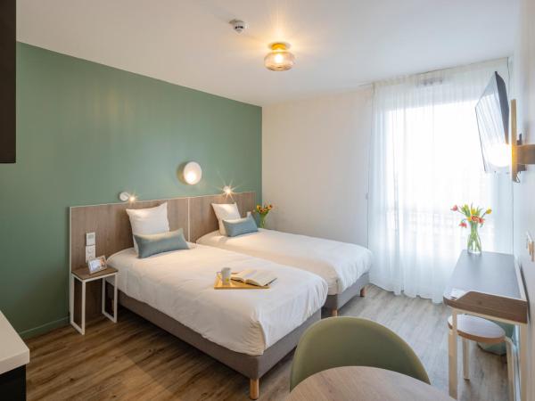 All Suites Appart Hotel Le Havre : photo 2 de la chambre studio confort (lits simples)