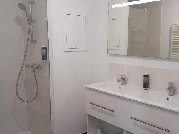 All Suites Appart Hotel Le Havre : photo 4 de la chambre appartement (2 lits doubles et 1 canapé-lit)