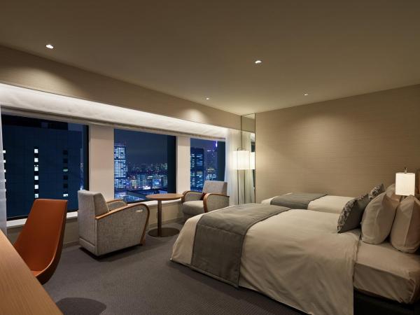 Keio Plaza Hotel Tokyo : photo 4 de la chambre chambre lits jumeaux deluxe - accessible aux personnes à mobilité réduite - non-fumeurs