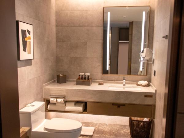 LN Dongfang Hotel Pazhou-Free Shuttle Buses and Registration Counter for Purchasing Agents during the Canton Fair : photo 5 de la chambre chambre lit king-size affaires