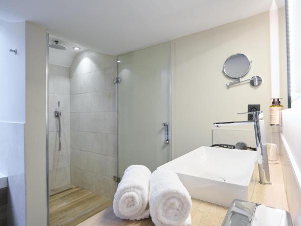 Les Tanneurs : photo 5 de la chambre chambre double avec baignoire spa