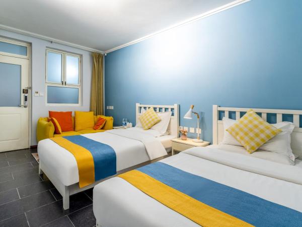 Xi'an See Tang Guesthouse : photo 3 de la chambre chambre double ou lits jumeaux avec salle de bains