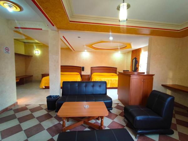 Auto Hotel Estrella del Sur : photo 3 de la chambre chambre double standard avec 2 lits doubles