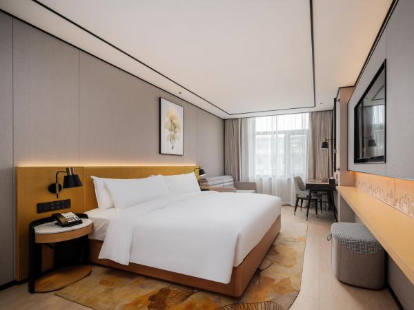Hilton Garden Inn Beijing Temple Of Heaven East Gate Station : photo 5 de la chambre chambre lit king-size avec canapé-lit