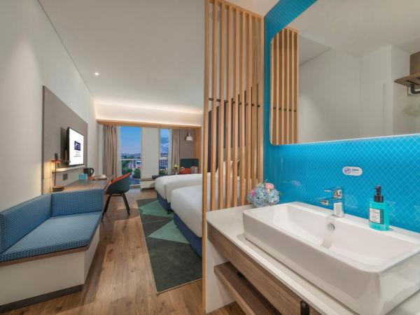 Holiday Inn Express Qingdao Chengyang Central, an IHG Hotel : photo 4 de la chambre chambre lits jumeaux standard