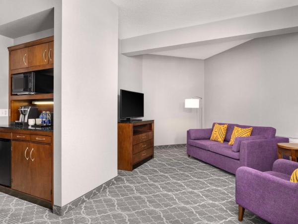 Hilton Garden Inn Calgary Airport : photo 3 de la chambre suite 1 chambre lit king-size avec canapé-lit