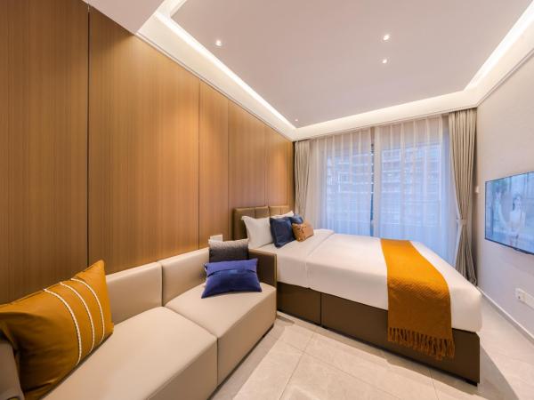 Xi Ke Executive Apartment - Shenzhen Futian Exhibition Center : photo 2 de la chambre chambre king confort