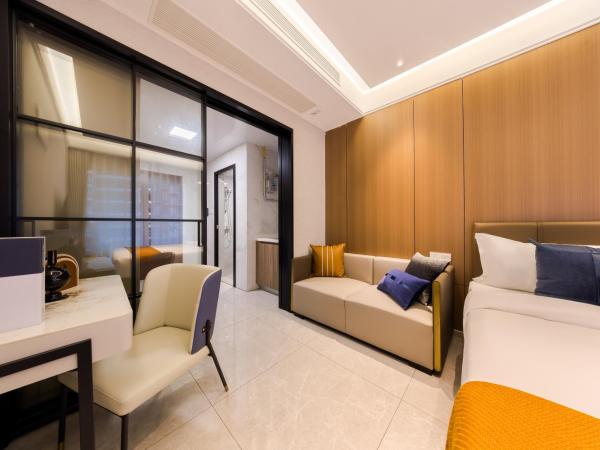 Xi Ke Executive Apartment - Shenzhen Futian Exhibition Center : photo 3 de la chambre chambre king confort