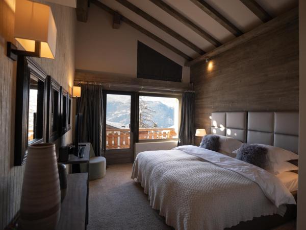 No 14 Verbier : photo 2 de la chambre chambre double - vue sur montagne