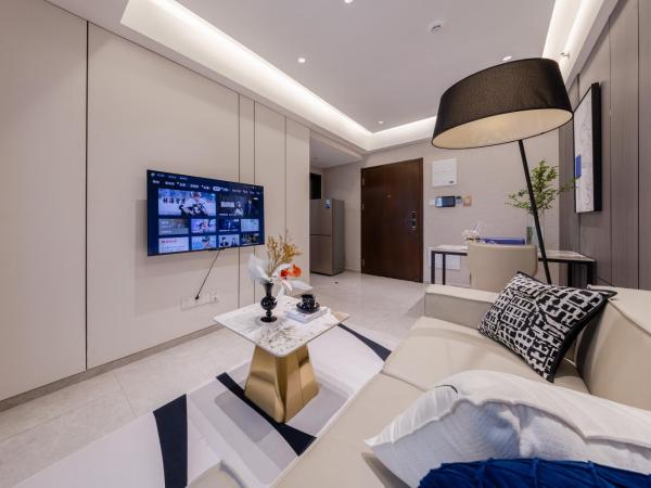 Boruisi Video and Audio Light House - Shenzhen Convention and Exhibition Center Gangxia Metro Station : photo 2 de la chambre suite supérieure 1 chambre