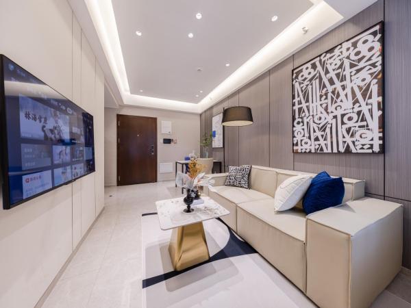 Boruisi Video and Audio Light House - Shenzhen Convention and Exhibition Center Gangxia Metro Station : photo 1 de la chambre suite supérieure 1 chambre