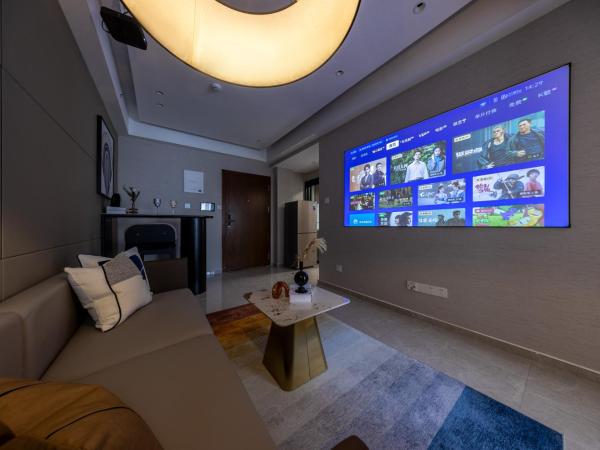 Boruisi Video and Audio Light House - Shenzhen Convention and Exhibition Center Gangxia Metro Station : photo 6 de la chambre suite deluxe 1 chambre