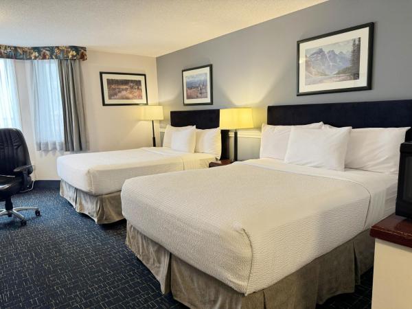 Divya Sutra Plaza and Conference Centre Calgary Airport : photo 2 de la chambre chambre double lit queen-size supérieure 