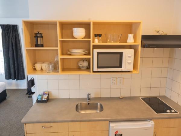 Victoria Court Motor Lodge : photo 7 de la chambre appartement 1 chambre avec baignoire spa