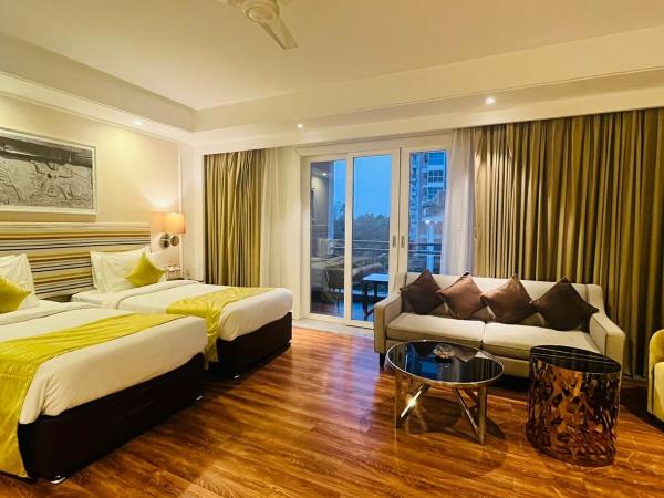 Amanora The Fern Hotels & Club : photo 1 de la chambre winter green twin bed