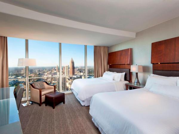 The Westin Peachtree Plaza, Atlanta : photo 4 de la chambre chambre 2 lits queen-size - vue sur horizon - Étage supérieur