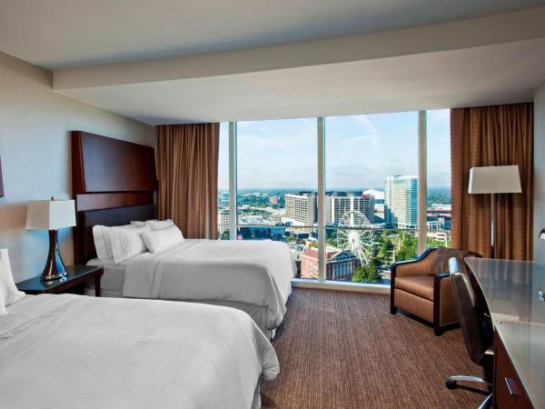 The Westin Peachtree Plaza, Atlanta : photo 4 de la chambre chambre traditionnelle 2 lits queen-size - Étage inférieur