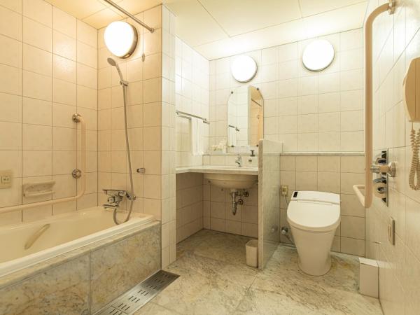 Kyoto Yamashina Hotel Sanraku : photo 3 de la chambre chambre lits jumeaux accessible aux personnes à mobilité réduite - non-fumeurs