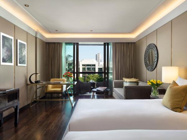 Siam Kempinski Hotel Bangkok : photo 1 de la chambre chambre lits jumeaux deluxe avec balcon
