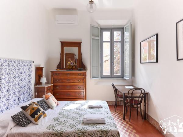 I 4 Gatti : photo 3 de la chambre chambre double ou lits jumeaux avec salle de bains privative externe