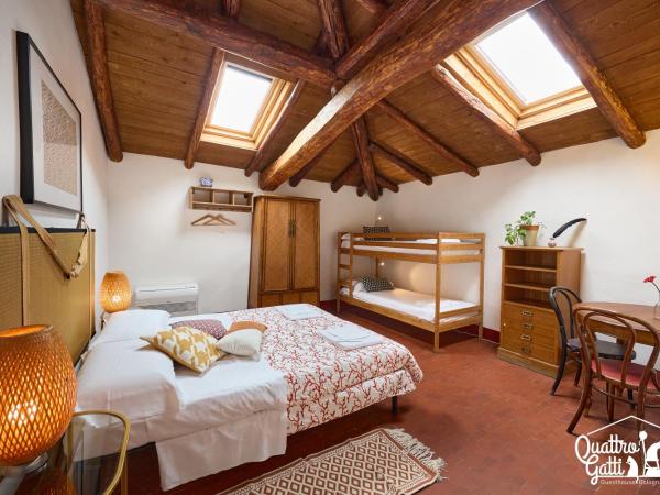 I 4 Gatti : photo 3 de la chambre chambre quadruple avec salle de bains privative