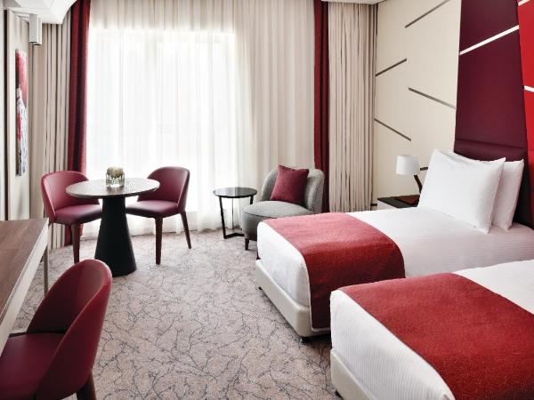 Mövenpick Hotel Apartments Downtown Dubai : photo 4 de la chambre chambre lits jumeaux deluxe