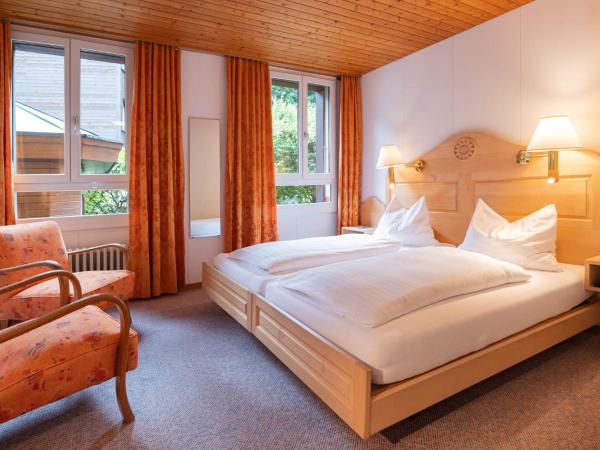 Hotel Bellevue - Traditional Swiss Hideaway : photo 2 de la chambre chambre double sans balcon - côté nord