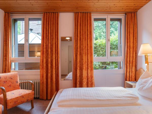 Hotel Bellevue - Traditional Swiss Hideaway : photo 3 de la chambre chambre double sans balcon - côté nord