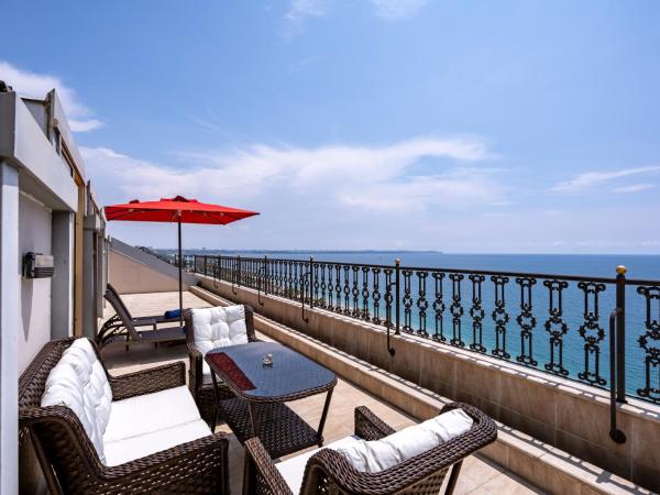 Megasaray Westbeach Antalya : photo 1 de la chambre suite lit king-size - vue sur mer