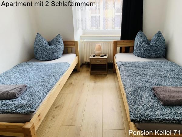 Pension Kellei 71 : photo 4 de la chambre appartement 2 chambres